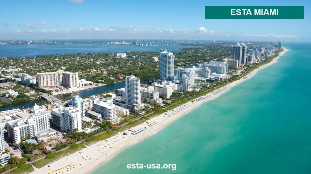 Autorização de viagem ESTA para Miami